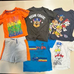 Boys 3T Paw Patrol bundle (6 items) EUC